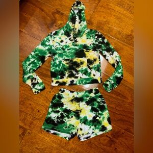 Hoodie and short Matching Set